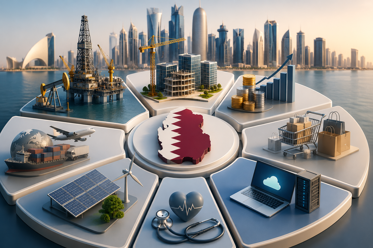 Most Profitable Business Sectors in Qatar (2026): Where to Invest